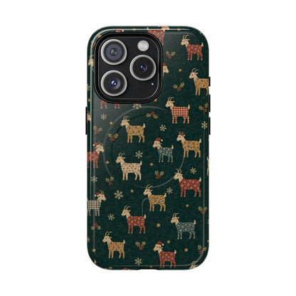 Yuletide Goats Magnetic Case