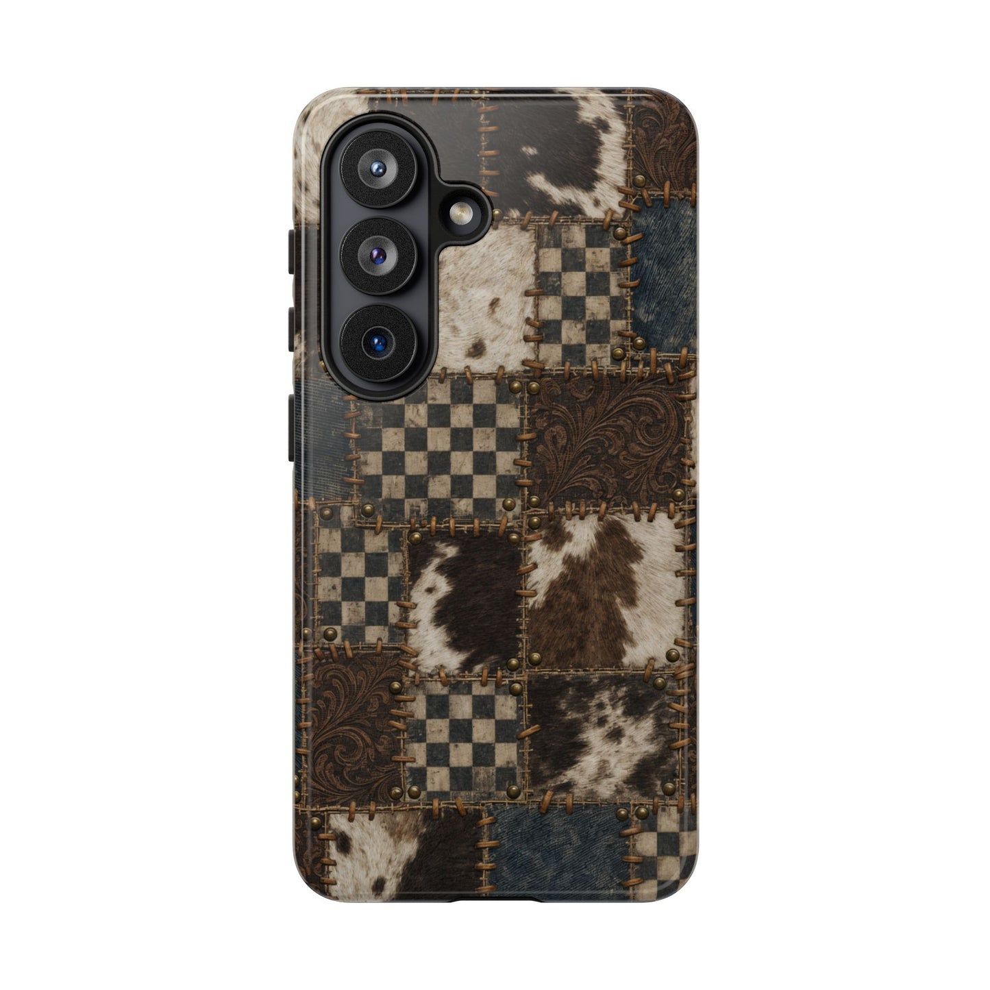 Tooled Patchwork Tough Case