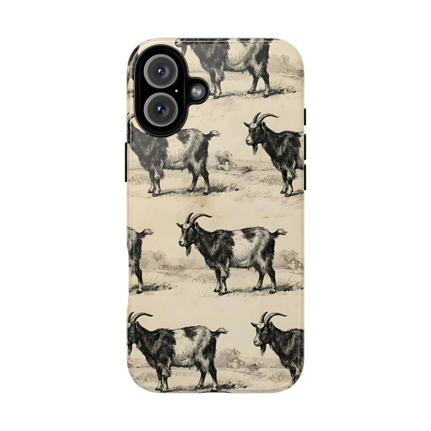 Vintage Goats Tough Case