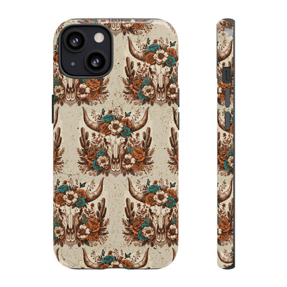 Boho Bull Skull Tough Case
