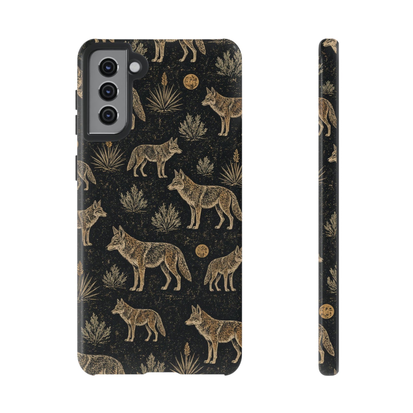 Moonlit Coyote Tough Case