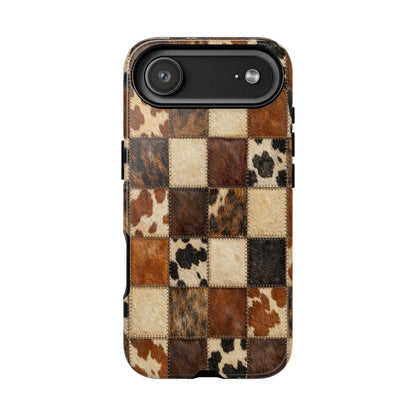 Cowhide Quilt Tough Case