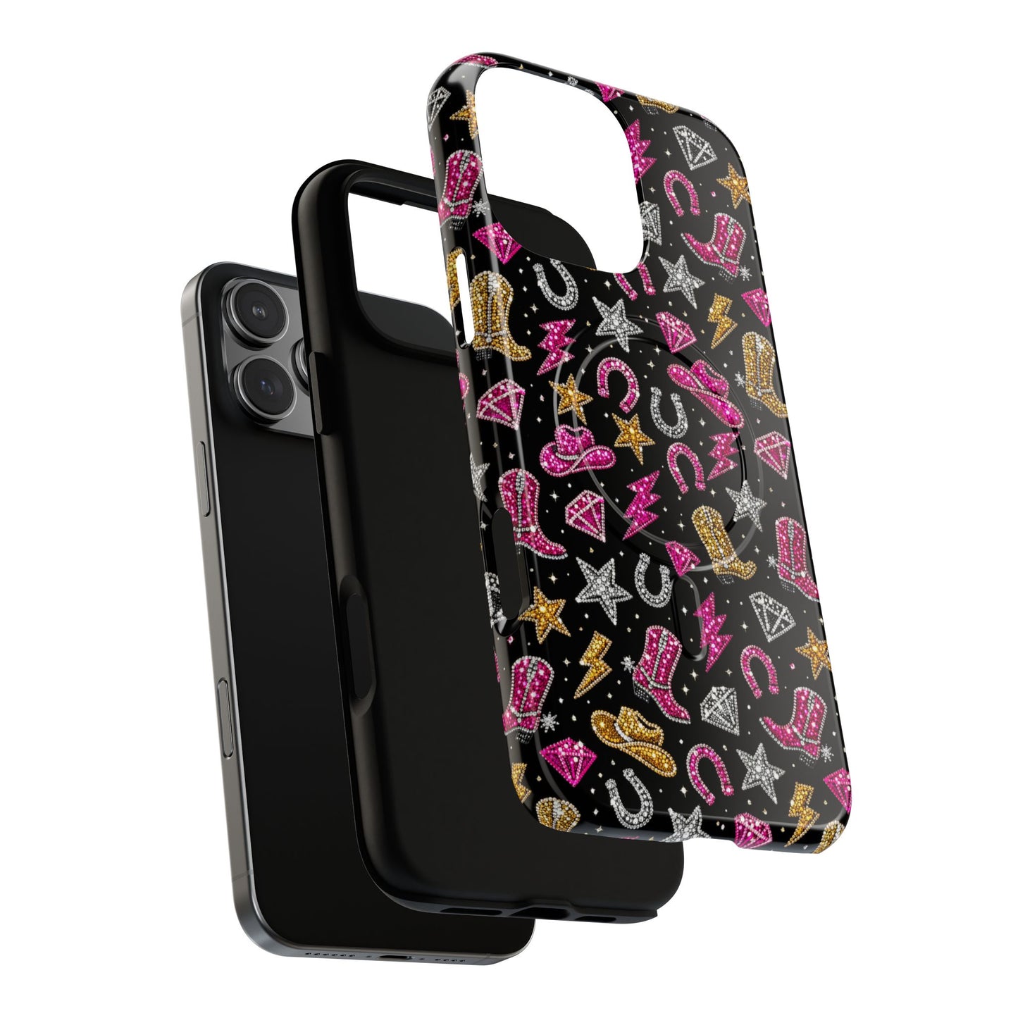 Rhinestone Cowgirl Magnetic Case