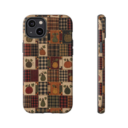 Plaid Pumpkin Tough Case
