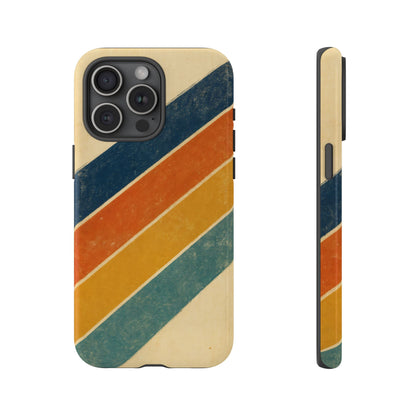 Retro Sunset Stripes Tough Case