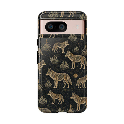 Moonlit Coyote Tough Case