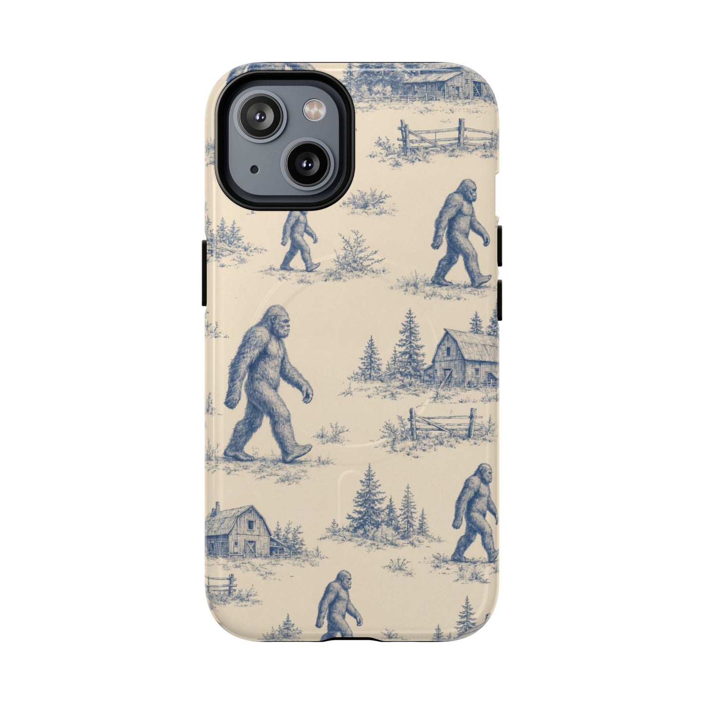 Bigfoot Toile Magnetic Case