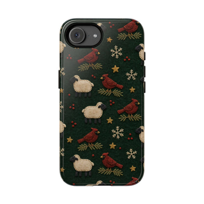 Felt Sheep Cardinals Tough Case