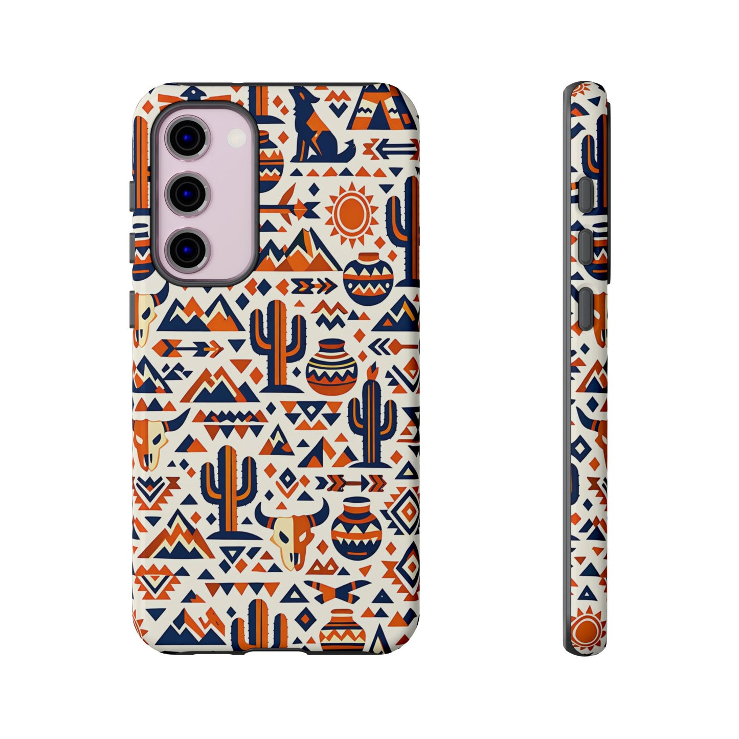 Southwest Tribal Orange Tough Case