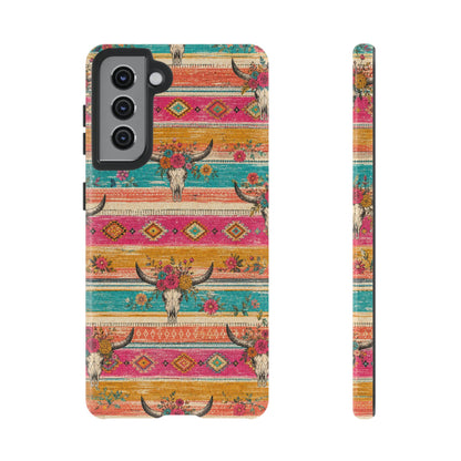 Serape Skull Tough Case