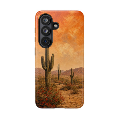 Sunset Cacti Tough Case