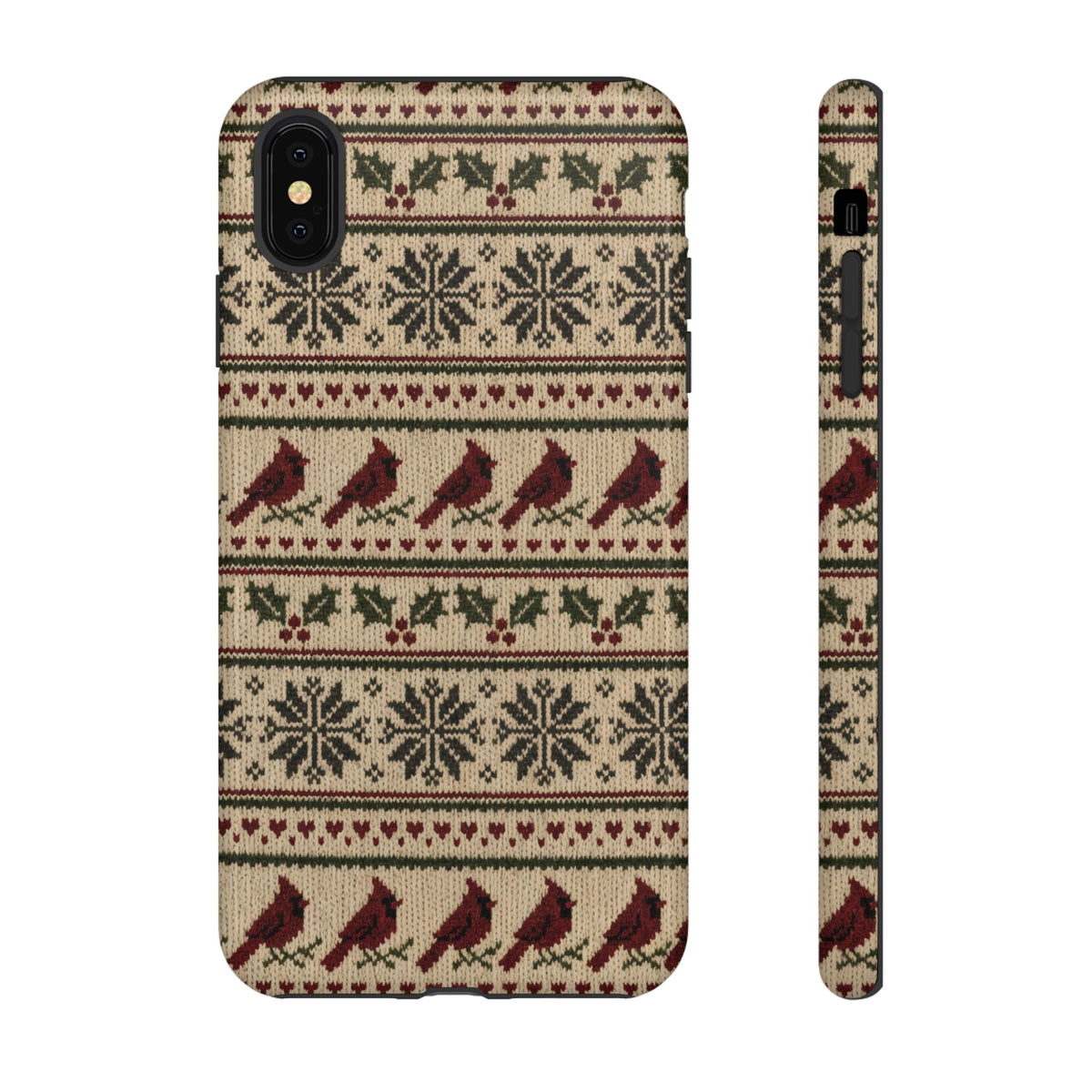 Fair Isle Cardinals Tough Case