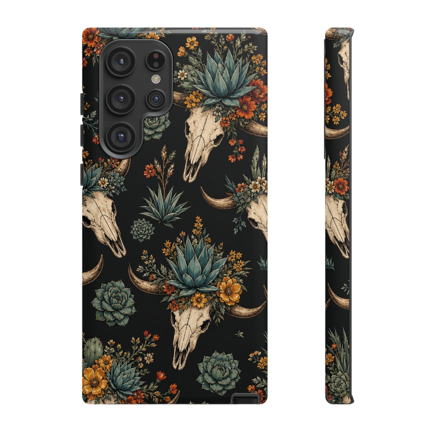 Desert Bloom Skull Tough Case