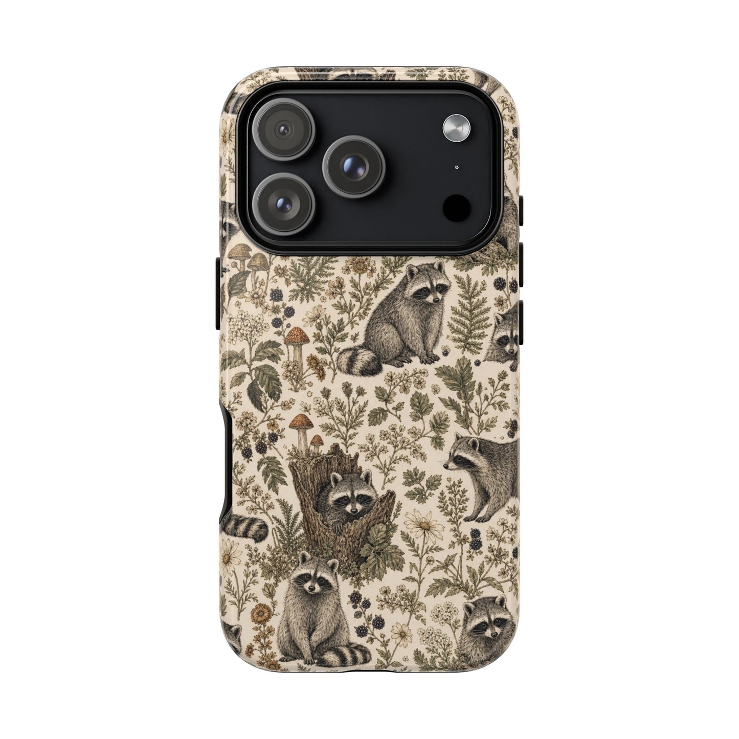 Cottage Core Raccoon Tough Case