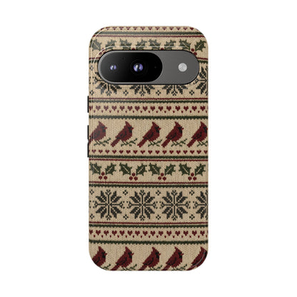 Fair Isle Cardinals Tough Case