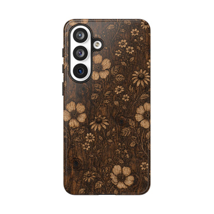 Floral Bark Tough Case