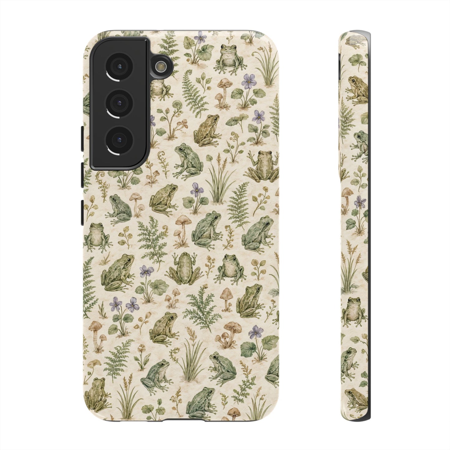 Watercolor Frogs Tough Case
