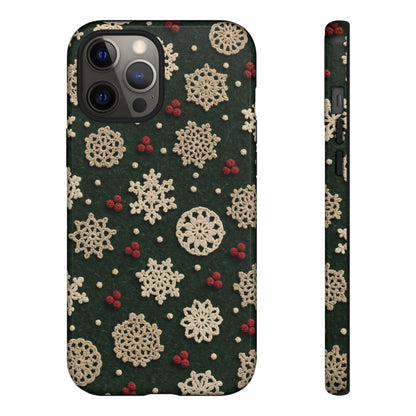 Crochet Snowflakes Tough Case