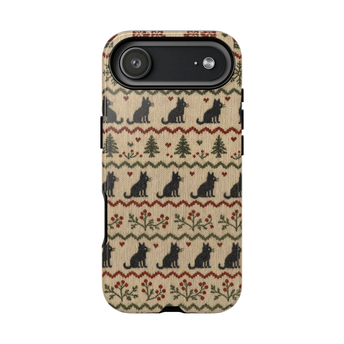 Black Cat Sweater Tough Case