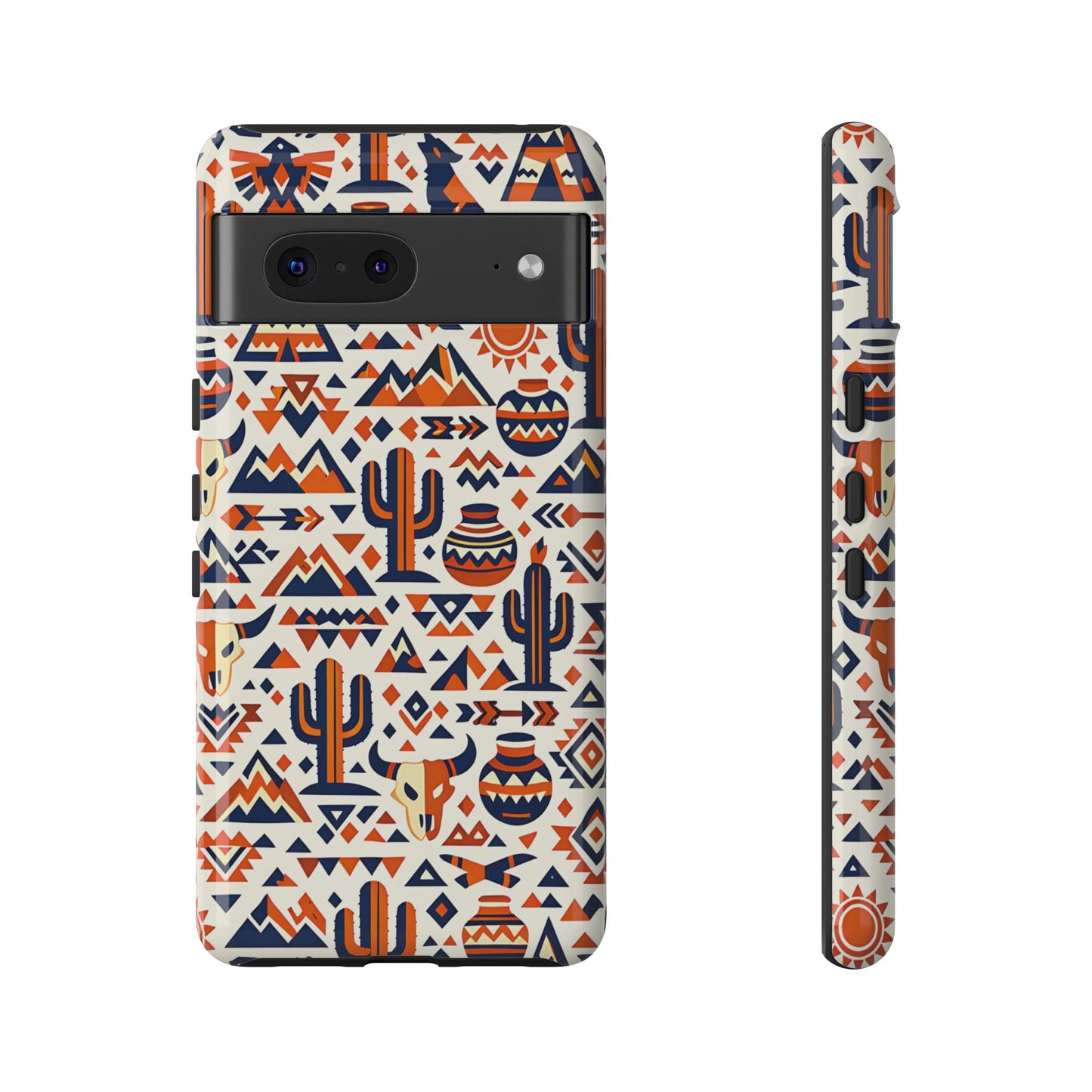 Southwest Tribal Orange Tough Case