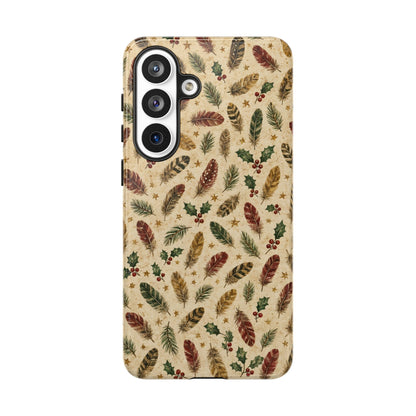 Christmas Feathers Tough Case