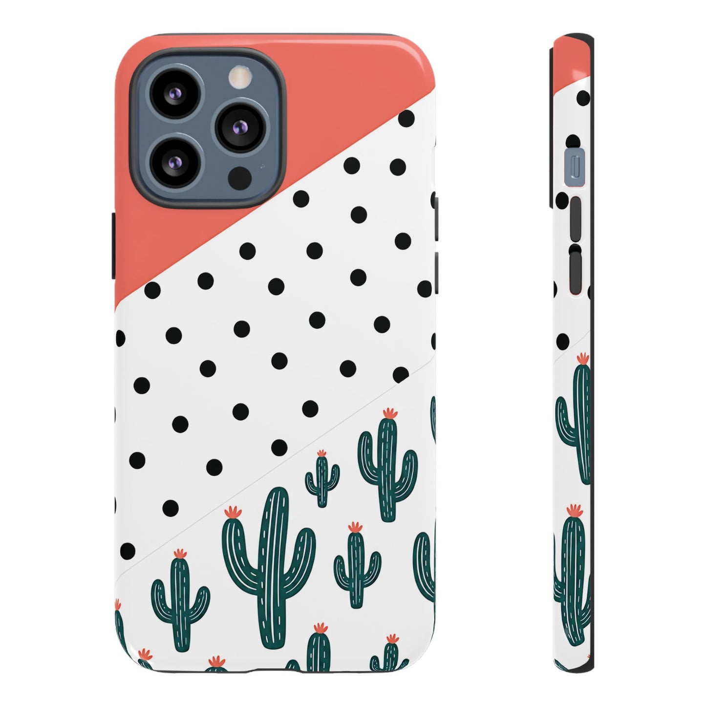 Polka Dot Cactus Tough Case
