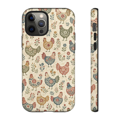 Calico Hens Tough Case