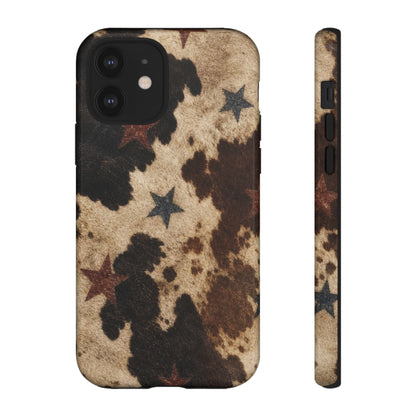 Stars And Cowhide Tough Case