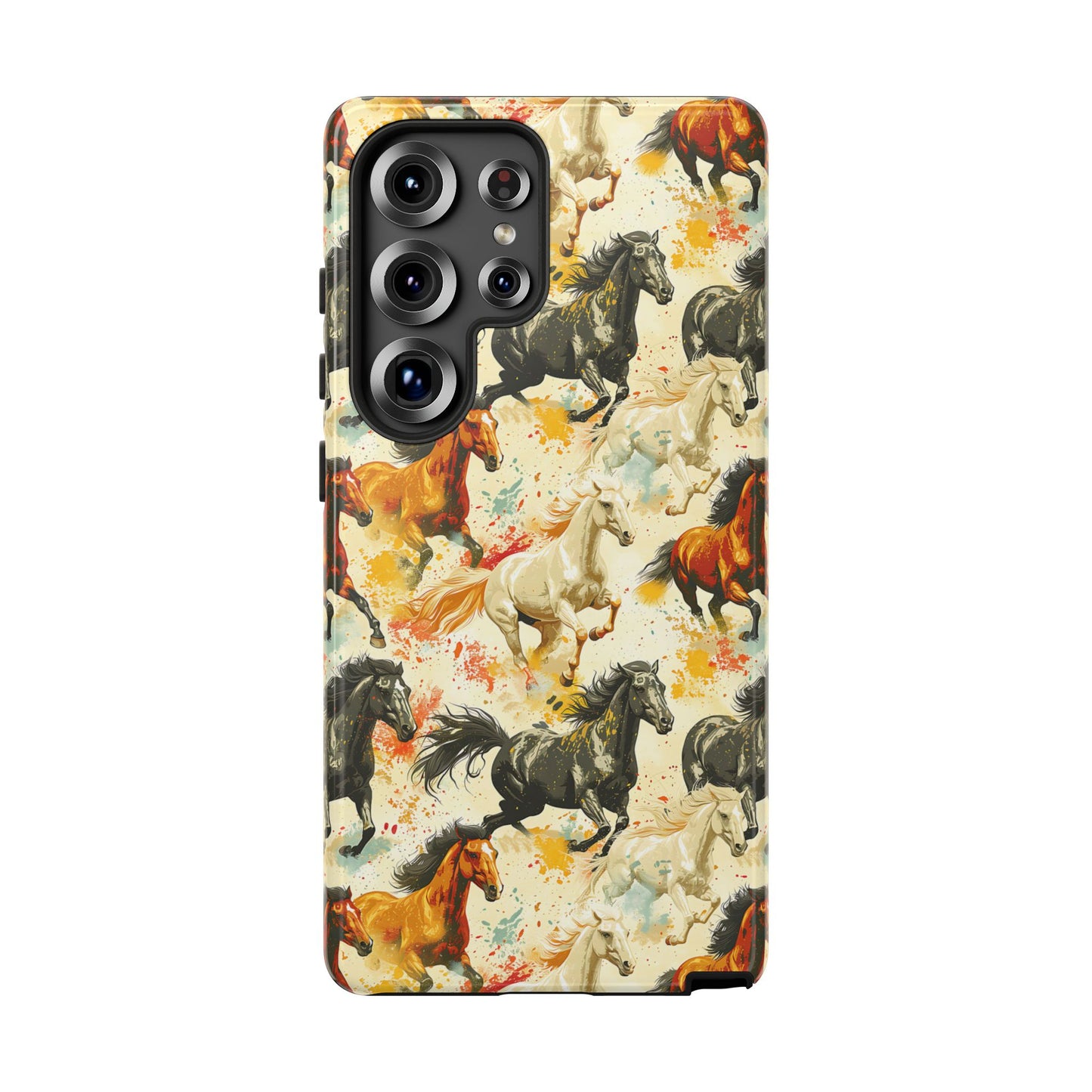 Painted Horses Tough Phone Case