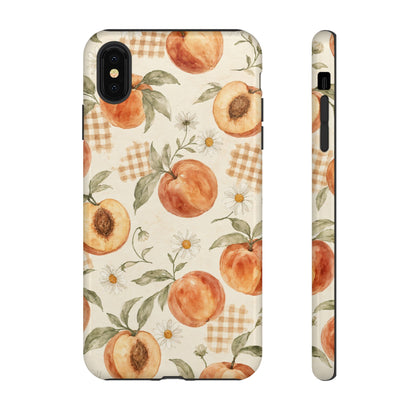 Peachy Gingham Tough Case