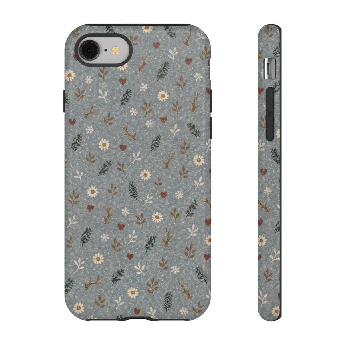 Antler Daisies Snow Tough Case