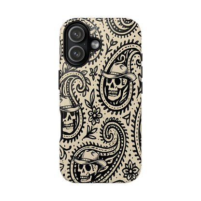 Cowboy Skull Paisley Tough Case
