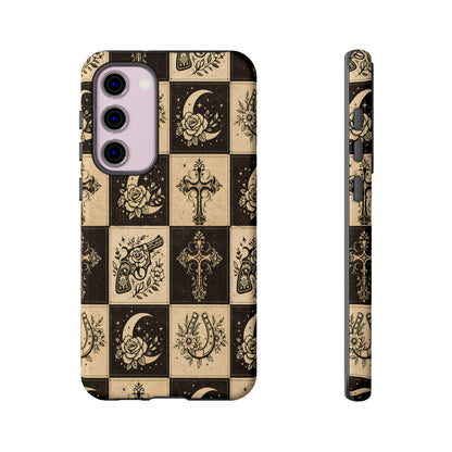 Western Patchwork Icons Tough Case