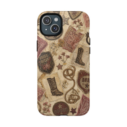 Cowgirl Collage Magnetic Case