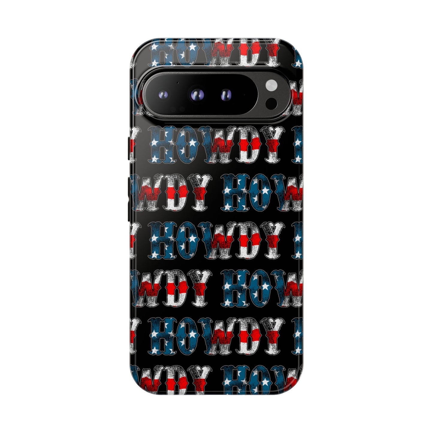 Patriotic Howdy Tough Case