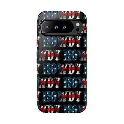 Patriotic Howdy Tough Case