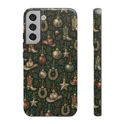 Cowboy Ornaments Tough Case