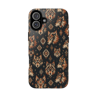 Aztec Wolves Tough Case