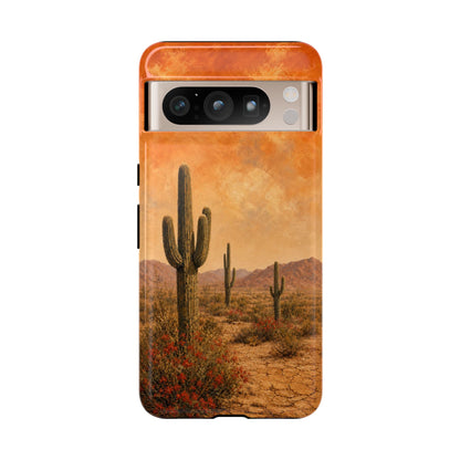 Sunset Cacti Tough Case