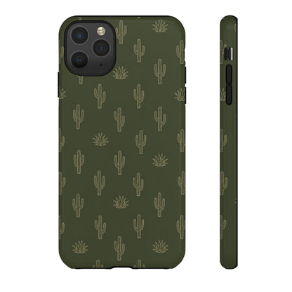 Green Cactus Tough Case