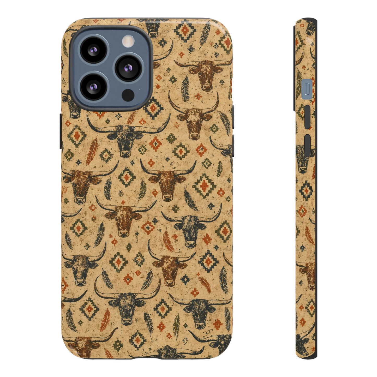Longhorn Aztec Tough Case
