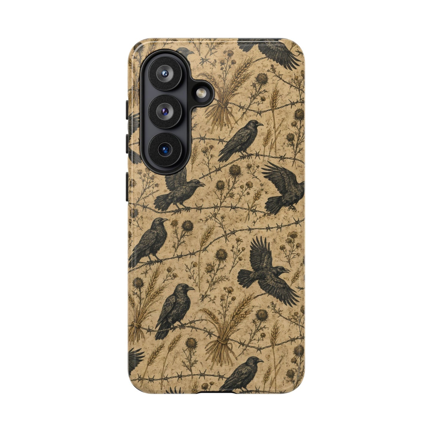 Crow Wheat Barbwire Tough Case