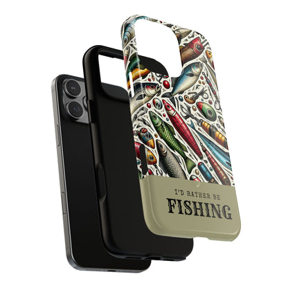 Id Rather Be Fishing Magnetic Case