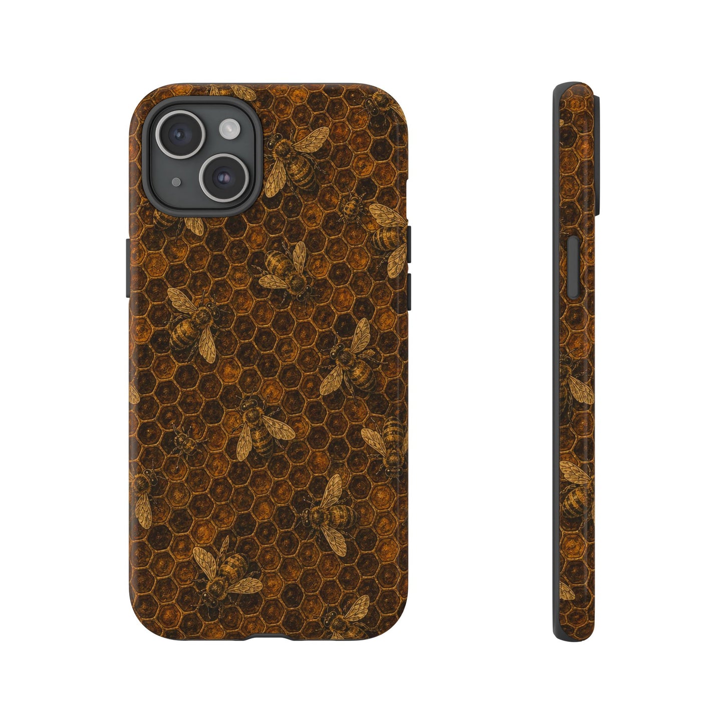 Golden Honeycomb Tough Case