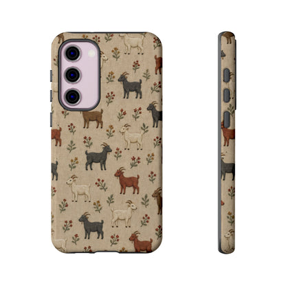 Stitched Goats Tough Case