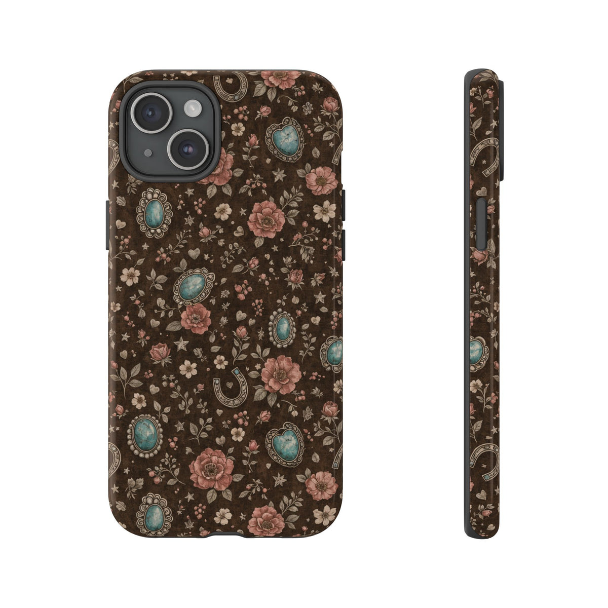 Turquoise Roses Tough Case