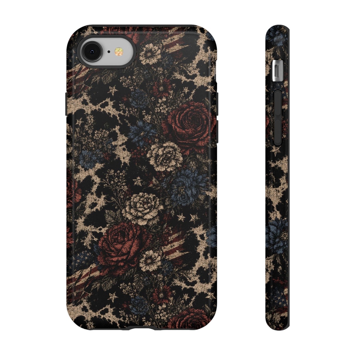 USA Cowhide Bloom Tough Case