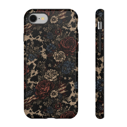 USA Cowhide Bloom Tough Case