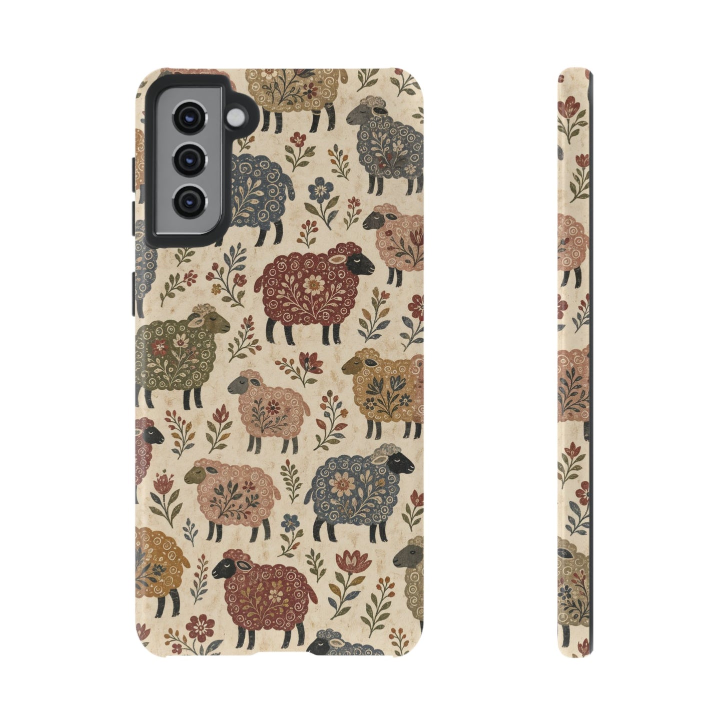 Folk Sheep Tough Case