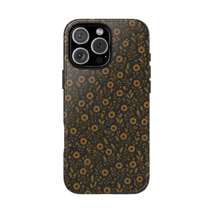 Moody Sunflowers Tough Case